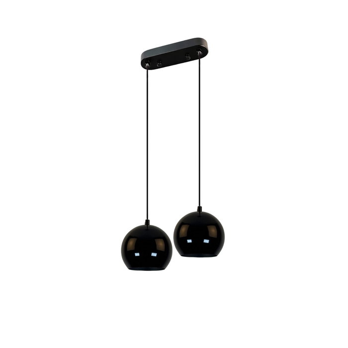 Opviq Lámpara de Araña de Metal Negro con Altura Ajustable Opviq Lámpara de Araña de Metal Negro con Altura Ajustable